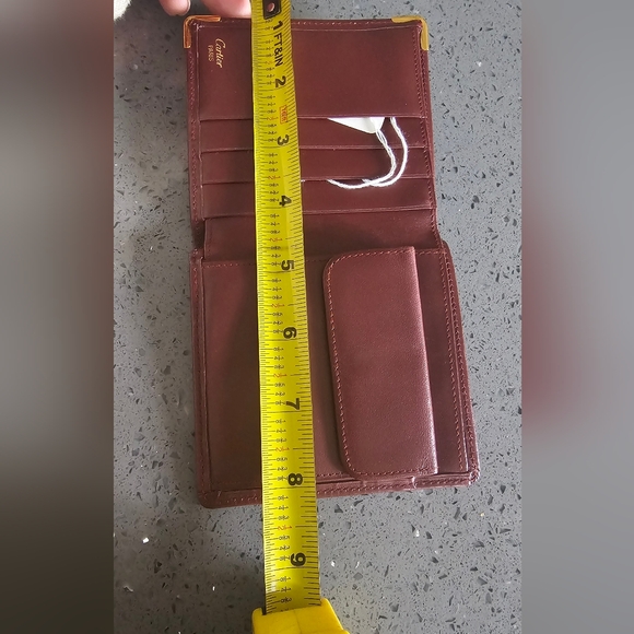 Authentic Cartier wallet GG41 With Authenticity Card. - Picture 14 of 14